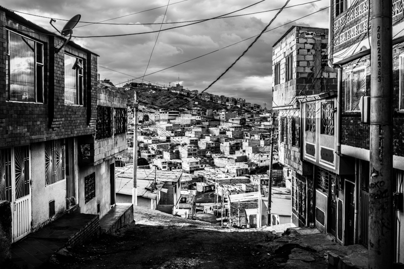 Ciudad Bolivar periferia di Bogotà - 
