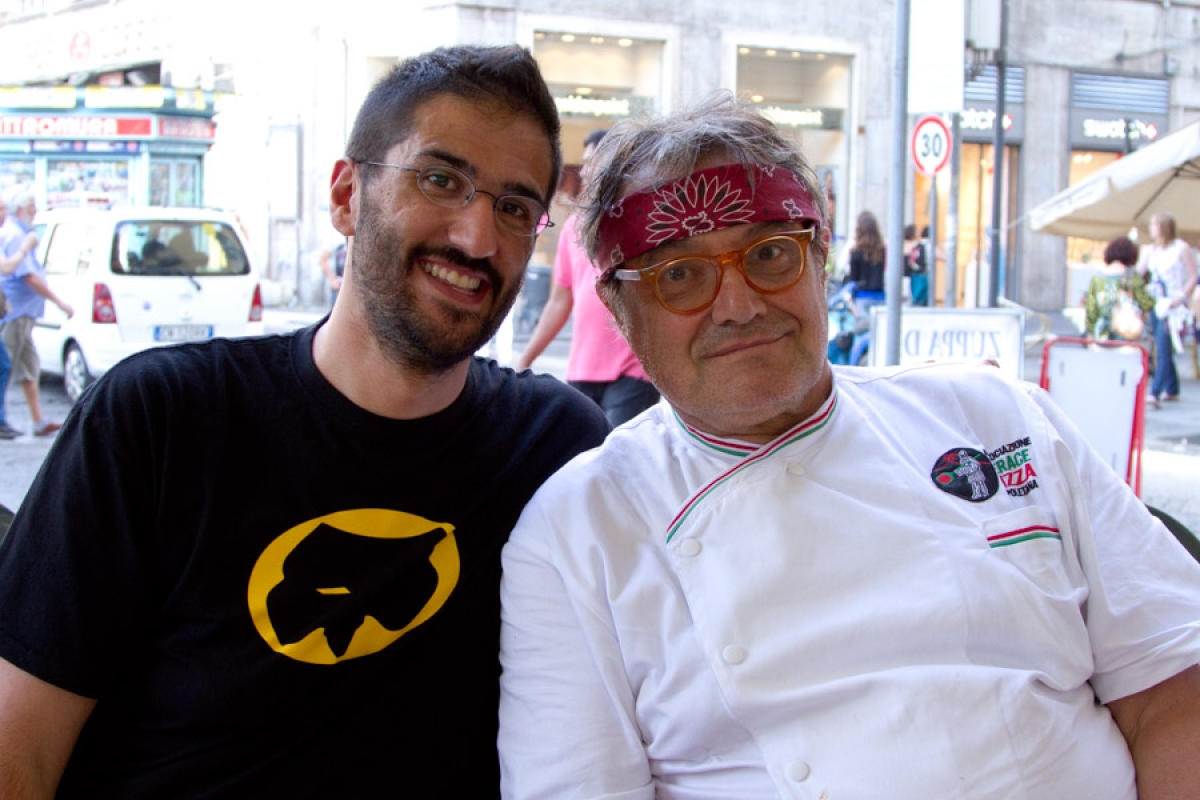 Con Oliviero Toscani 